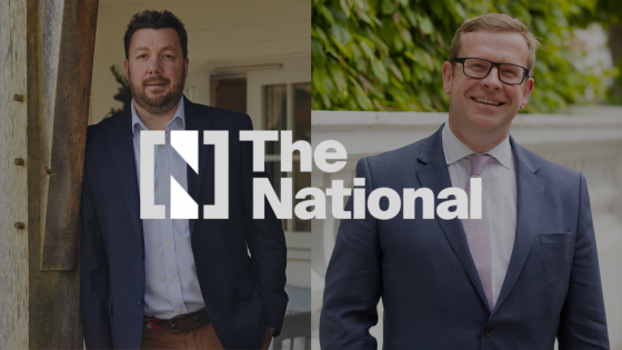 Mark Parkinson & Stuart Mun-Gavin in The National