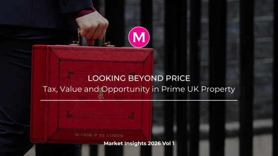 Middleton Advisors Market Insights 2026 Vol I report cover — Looking Beyond Price: Tax, value and opportunity in prime UK property